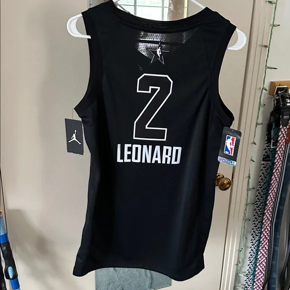Nike Air Jordan NBA All Star Kawhi Leonard San Antonio Spurs Jersey Small 40 New - Picture 2 of 7
